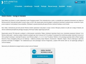 Tanie noclegi w Krakowie w hostelu Atlantis