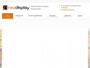 Elementy przenośnych systemów reklamowych