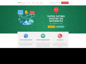 Profesjonalne połączenie internetowe.