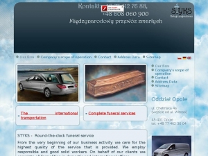 Transport zmarłego z Wielkiej Brytanii
